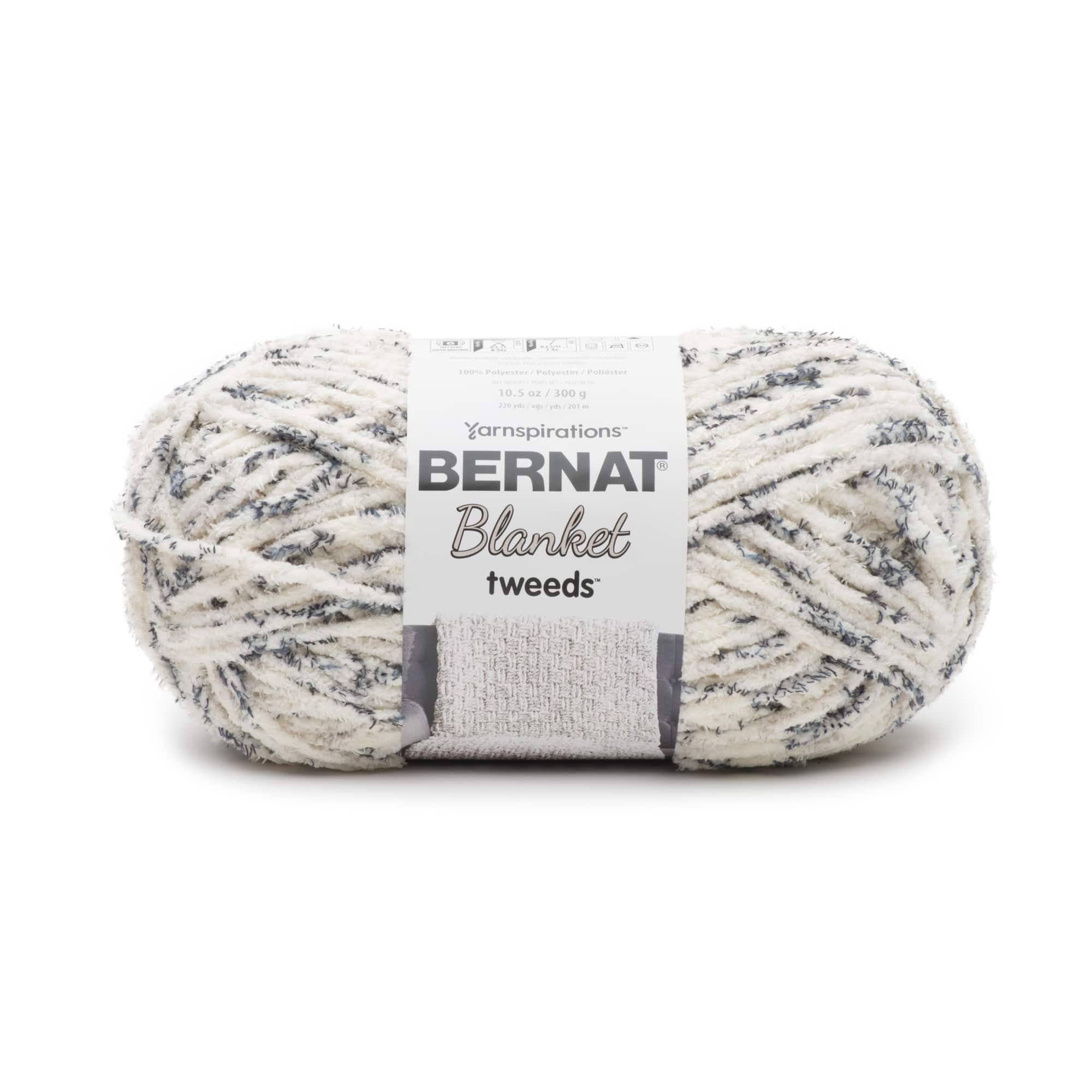 Bernat® Blanket Tweeds™ Ivory Yarn